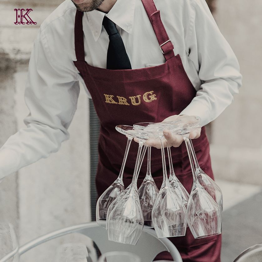 Krug champagne kóstoló