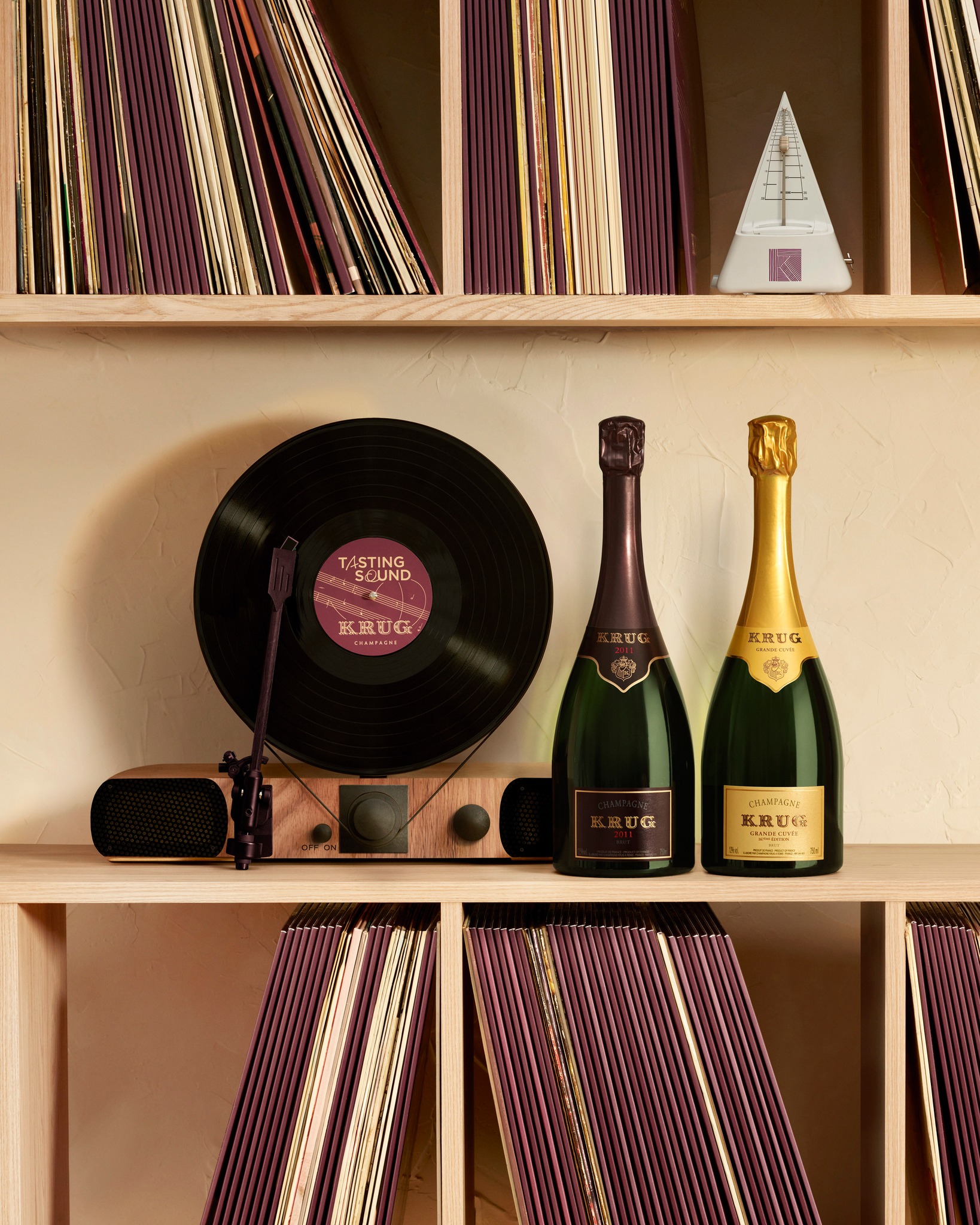 Krug champagne kóstoló